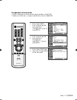 Preview for 107 page of Samsung HL-R5688W - 56" Rear Projection TV Manual De Instrucciones