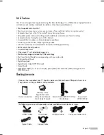 Предварительный просмотр 9 страницы Samsung HL-S4266W - 42" Rear Projection TV Owner'S Instructions Manual