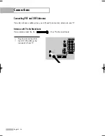 Предварительный просмотр 16 страницы Samsung HL-S4266W - 42" Rear Projection TV Owner'S Instructions Manual