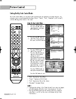 Предварительный просмотр 66 страницы Samsung HL-S4266W - 42" Rear Projection TV Owner'S Instructions Manual