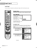 Предварительный просмотр 74 страницы Samsung HL-S4266W - 42" Rear Projection TV Owner'S Instructions Manual