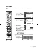 Preview for 55 page of Samsung HL-S4676S - 46" Rear Projection TV Owner'S Instructions Manual