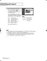 Preview for 92 page of Samsung HL-S4676S - 46" Rear Projection TV Owner'S Instructions Manual