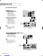 Предварительный просмотр 22 страницы Samsung HL-S5065W Owner'S Instructions Manual