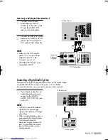 Предварительный просмотр 23 страницы Samsung HL-S5065W Owner'S Instructions Manual