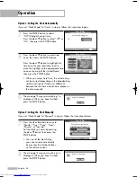 Предварительный просмотр 28 страницы Samsung HL-S5065W Owner'S Instructions Manual