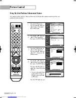 Предварительный просмотр 68 страницы Samsung HL-S5065W Owner'S Instructions Manual