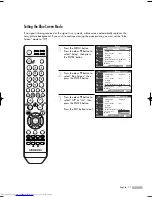 Предварительный просмотр 71 страницы Samsung HL-S5065W Owner'S Instructions Manual