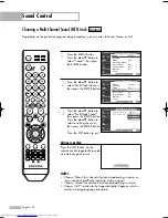 Предварительный просмотр 78 страницы Samsung HL-S5065W Owner'S Instructions Manual