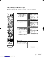 Предварительный просмотр 81 страницы Samsung HL-S5065W Owner'S Instructions Manual