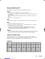 Предварительный просмотр 117 страницы Samsung HL-S5065W Owner'S Instructions Manual