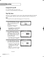 Предварительный просмотр 26 страницы Samsung HL-S5086W Owner'S Instructions Manual