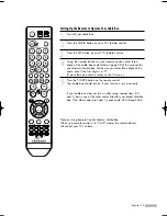 Предварительный просмотр 35 страницы Samsung HL-S5086W Owner'S Instructions Manual