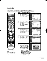 Предварительный просмотр 41 страницы Samsung HL-S5086W Owner'S Instructions Manual