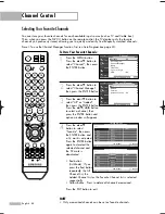 Предварительный просмотр 48 страницы Samsung HL-S5086W Owner'S Instructions Manual