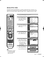 Предварительный просмотр 107 страницы Samsung HL-S5086W Owner'S Instructions Manual