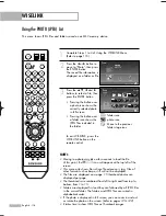 Предварительный просмотр 116 страницы Samsung HL-S5086W Owner'S Instructions Manual