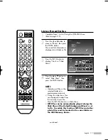 Предварительный просмотр 117 страницы Samsung HL-S5086W Owner'S Instructions Manual