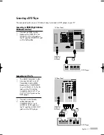 Preview for 21 page of Samsung HL-S5087W - 50" Rear Projection TV Owner'S Instructions Manual