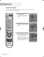 Preview for 30 page of Samsung HL-S5087W - 50" Rear Projection TV Owner'S Instructions Manual