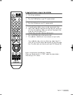 Preview for 35 page of Samsung HL-S5087W - 50" Rear Projection TV Owner'S Instructions Manual