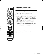 Preview for 37 page of Samsung HL-S5087W - 50" Rear Projection TV Owner'S Instructions Manual