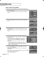 Preview for 42 page of Samsung HL-S5087W - 50" Rear Projection TV Owner'S Instructions Manual