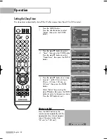 Preview for 44 page of Samsung HL-S5087W - 50" Rear Projection TV Owner'S Instructions Manual