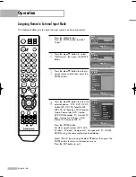 Preview for 46 page of Samsung HL-S5087W - 50" Rear Projection TV Owner'S Instructions Manual