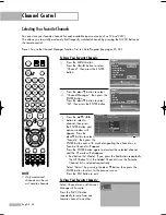 Preview for 48 page of Samsung HL-S5087W - 50" Rear Projection TV Owner'S Instructions Manual