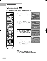 Preview for 52 page of Samsung HL-S5087W - 50" Rear Projection TV Owner'S Instructions Manual