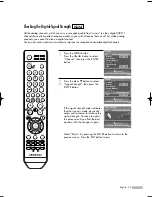 Preview for 53 page of Samsung HL-S5087W - 50" Rear Projection TV Owner'S Instructions Manual