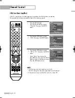 Preview for 54 page of Samsung HL-S5087W - 50" Rear Projection TV Owner'S Instructions Manual