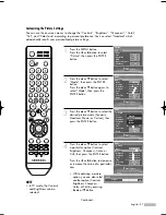 Preview for 57 page of Samsung HL-S5087W - 50" Rear Projection TV Owner'S Instructions Manual