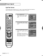 Preview for 60 page of Samsung HL-S5087W - 50" Rear Projection TV Owner'S Instructions Manual