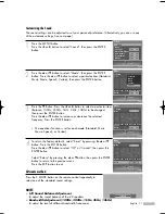 Preview for 71 page of Samsung HL-S5087W - 50" Rear Projection TV Owner'S Instructions Manual