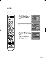 Preview for 73 page of Samsung HL-S5087W - 50" Rear Projection TV Owner'S Instructions Manual