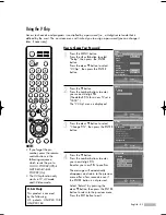 Preview for 83 page of Samsung HL-S5087W - 50" Rear Projection TV Owner'S Instructions Manual