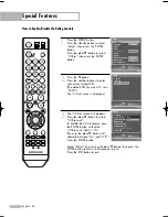 Preview for 84 page of Samsung HL-S5087W - 50" Rear Projection TV Owner'S Instructions Manual