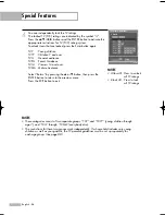 Preview for 86 page of Samsung HL-S5087W - 50" Rear Projection TV Owner'S Instructions Manual