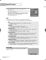 Preview for 98 page of Samsung HL-S5087W - 50" Rear Projection TV Owner'S Instructions Manual