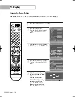 Preview for 104 page of Samsung HL-S5087W - 50" Rear Projection TV Owner'S Instructions Manual