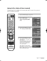 Preview for 105 page of Samsung HL-S5087W - 50" Rear Projection TV Owner'S Instructions Manual