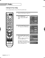 Preview for 108 page of Samsung HL-S5087W - 50" Rear Projection TV Owner'S Instructions Manual