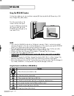 Preview for 110 page of Samsung HL-S5087W - 50" Rear Projection TV Owner'S Instructions Manual