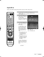 Preview for 119 page of Samsung HL-S5087W - 50" Rear Projection TV Owner'S Instructions Manual