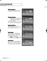 Preview for 122 page of Samsung HL-S5087W - 50" Rear Projection TV Owner'S Instructions Manual