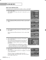 Preview for 46 page of Samsung HL-S5088W - 50" Rear Projection TV Manual De Instrucciones