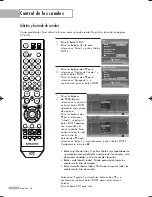 Preview for 54 page of Samsung HL-S5088W - 50" Rear Projection TV Manual De Instrucciones