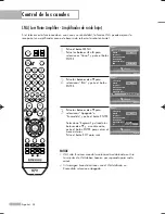 Preview for 58 page of Samsung HL-S5088W - 50" Rear Projection TV Manual De Instrucciones